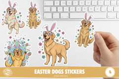 Easter Dogs Stickers Product Image 1