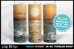 3D Summer Sublimation Tumbler Wraps Design 20 oz Product Image 9