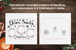 Christmas Santa Tray SVG Bundle | Laser Cut | Glowforge Product Image 7