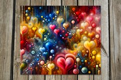 Vintage Hearts | 4 Skinny tumbler sublimationd designs P2 Product Image 3