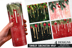 Christmas Tumbler Wrap| Christmas Tumbler Wrap Design Product Image 1