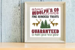 Rudolph & co fine reindeer treats SVG, Christmas SVG Product Image 3