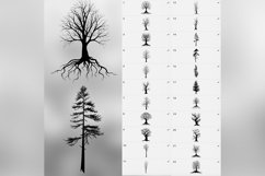 100 Procreate Dead Trees Stamp Brushes Product Image 8