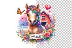 Valentine Clipart | Watercolor Clipart | Sublimation Product Image 7