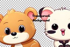 Cute Animals 25 Cliparts Collection Product Image 7