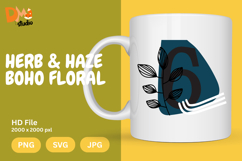 Herb &amp; Haze Boho Floral Monogram Product Image 1