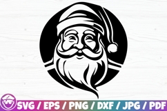 Santa Claus Face Silhouette x60 BUNDLE Product Image 8
