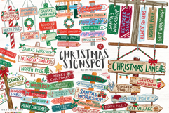 Christmas Signspot Clipart Product Image 1