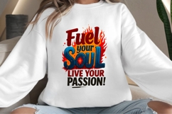 Fuel your soul design for T-shirts Product Image 4