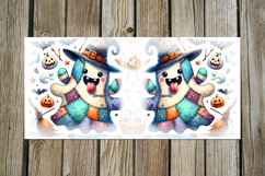 Halloween patchwork | 4 spooky Sublimation Mug designs PLUS2 Product Image 3