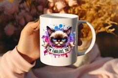 Funny Cat Sarcastic Quote Clipart Sublimation #7 Product Image 2