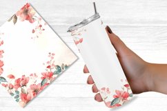 Watercolor Floral Wedding Digital Paper Bundle Product Image 7