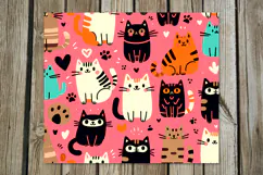 Modern Cats & dogs | 4 skinny tumbler Sublimation designs P Product Image 3