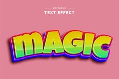 Editable Text Effect for Illustrator. Vector Graphic styles Product Image 1