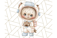 Kawaii Space Creatures Clipart PNG, Galaxy Alien Clip Art Product Image 3