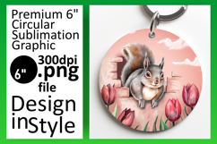 Stylish Circle Design for Keychains , Animals In Wall Product Image 1