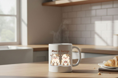 Cute Cow Png Bundle, Cow Sublimation Designs, Cozy Cow Png Product Image 9