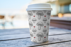Scandinavian Mushroom Folk Seamless Pattern Product Image 7
