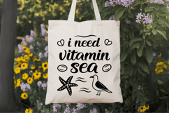 I Need Vitamin Sea SVG Design, Summer &amp; Beach SVG Design Product Image 7