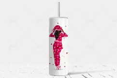 Cosy Valentine's Girls Sublimation Design |7 PNG Files Product Image 8