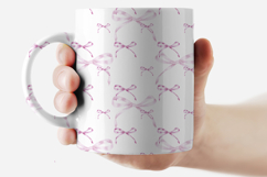 Bow Ribbons Watercolor Patterns Seamless Product Image 7