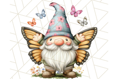 Summer Garden Gnomes Clipart PNG, Summer Country Gnomes Png Product Image 3