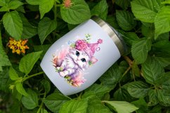 Fairy Cat Sublimation Clipart Bundle - 17 Designs Product Image 4