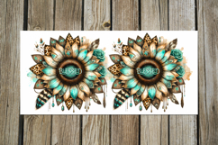 Western sunflowers | Mug western sublimation design bundle Product Image 7