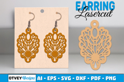 Mandala Earring Lasercut BUNDLES Product Image 2