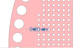 Cross stitch embroidery base 10 inch file plywood download Product Image 7