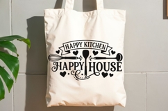 Happy Kitchen Happy House Svg, Farmhouse Kitchen Svg. Product Image 8