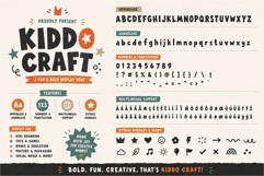 Kiddo Craft | Fun &amp; Bold Display Font Product Image 7