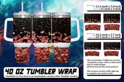 Dazzling Leopard Bloom Tumbler Design Product Image 1