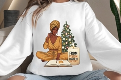 Christmas motivational women png design for T-shirts Product Image 4