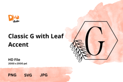 Classic with Leaf Accent Product Image 1