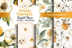 Nursery Seamless patterns and Seamless backgrounds Product Image 1