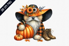 Halloween Dog Sublimation - Clipart PNG Design Product Image 1