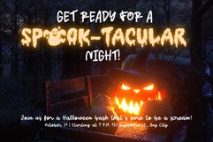 Retro Ghost is a Halloween retro duo font Product Image 5