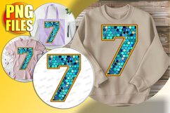 7 Doodle Letter Style Print Whimsical Festive Fun! Product Image 1