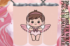 PRESENT OF LIGHT 20oz TUMBLER WRAP, Cupid Product Image 1