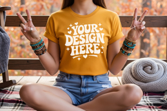 Autumn,Fall Sweatshirt Mockup Set Autumn Sweatshirt Mockup Product Image 4