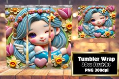 GRACEFUL 20oz Tumbler Wrap for DIY , 3D Cupid Product Image 1