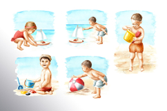 Kids on the beach Product Image 8