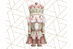Nutcracker Clipart, Festive Holiday Toy Soldier PNG Art Product Image 3