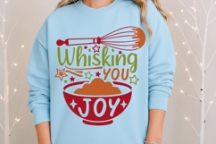 Whisking You Joy Svg, Christmas Baking Svg, Holiday Svg. Product Image 9