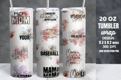 Mothers Day Tumbler Wrap 20 oz Skinny Tumbler Sublimation Product Image 1
