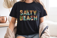 Salty Beach Summer PNG, Retro Ocean Sublimation Design Product Image 7