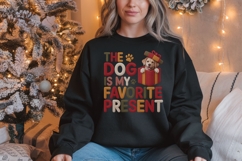 Dog is My Favorite Present PNG Product Image 1