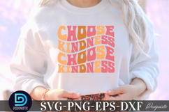 Choose kindness SVG, Inspirational SVG Product Image 5