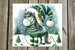 Christmas Horse | 4 funny Skinny tumbler sublimation PLUS2 Product Image 3